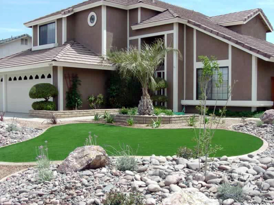 Synthetic Turf Hermosa Beach, California Landscaping Ideas Front Yard