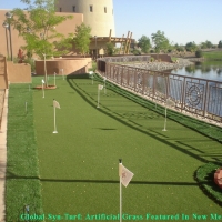 Artificial Grass Carpet Oxnard Shores, California Backyard Deck Ideas, Backyard Landscaping Ideas