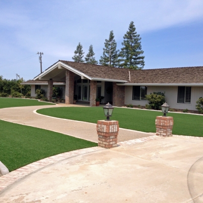 Artificial Lawn California Hot Springs, California Backyard Deck Ideas, Front Yard Landscape Ideas