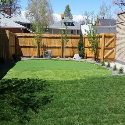 Grass Installation East Los Angeles, California Putting Green Flags, Backyard Designs