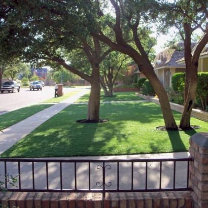 Synthetic Lawn Cherokee Strip, California City Landscape, Front Yard