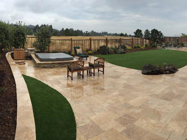 Artificial Turf Installation Van Nuys, California Landscaping, Beautiful Backyards