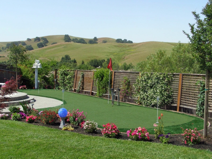 Synthetic Turf Supplier Orcutt, California Best Indoor Putting Green, Backyard Design